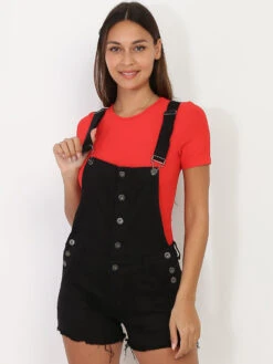 Mode Étoilée Soldes Magasin 20 Salopette Short En Jean