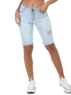 Short En Jean Long Destroy