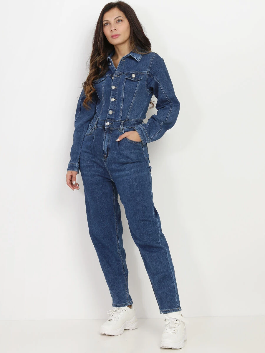 Combinaison En Jeans Style De Travail 1 Combinaison En Jeans Style De Travail