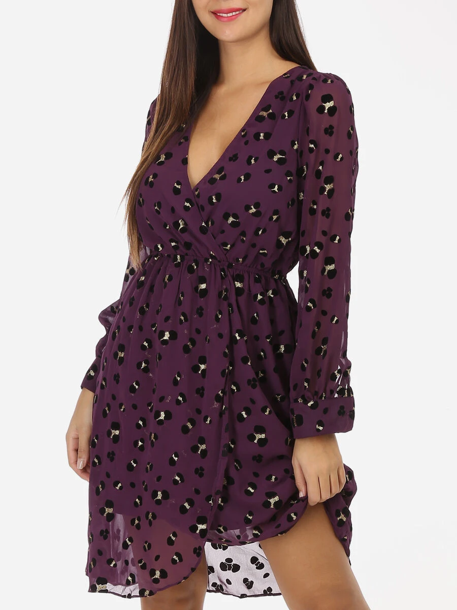 Robe Cache Coeur Style Léopard 1 Robe Cache Coeur Style Léopard