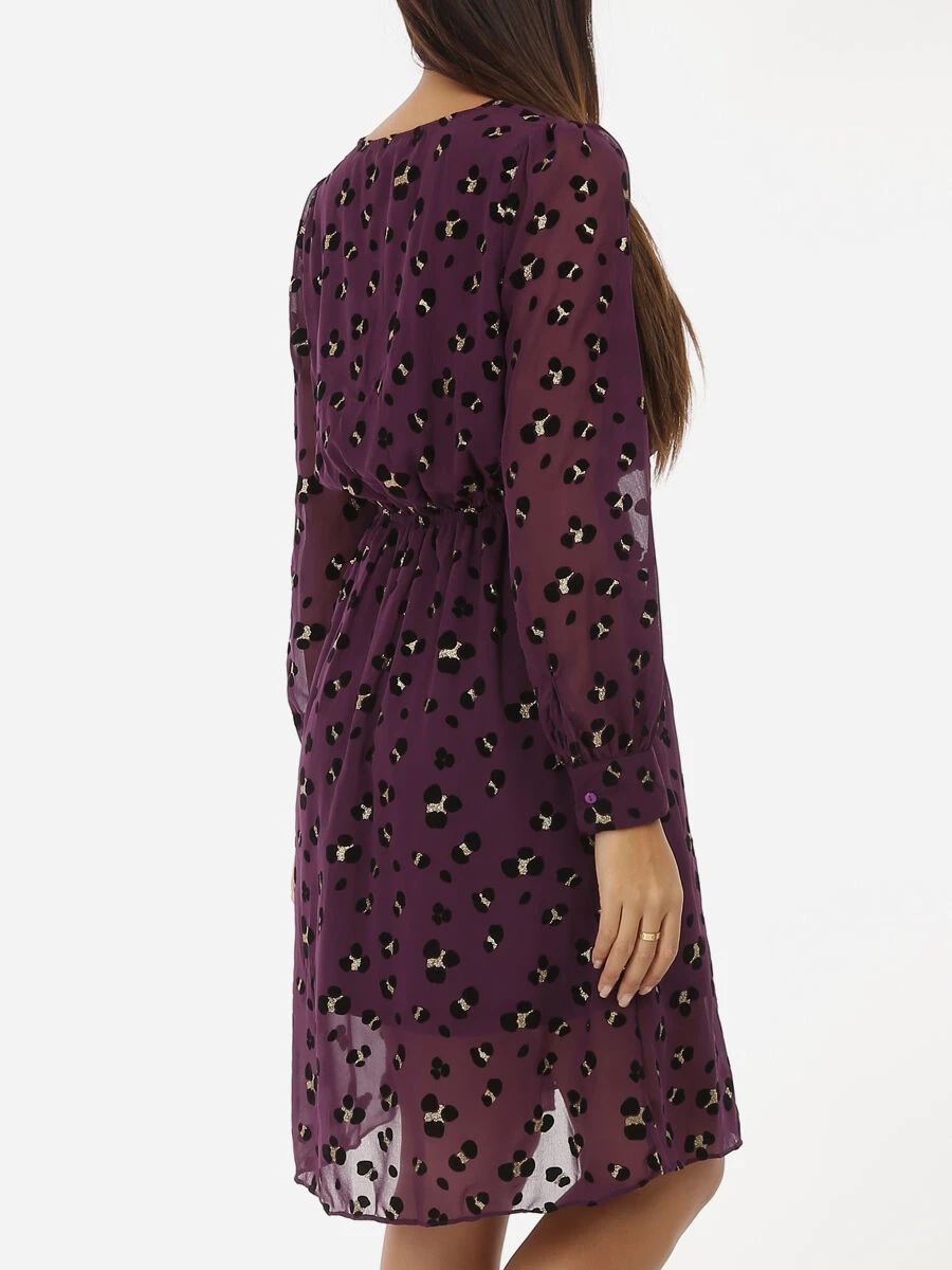 Robe Cache Coeur Style Léopard 2 Robe Cache Coeur Style Léopard – Image 2