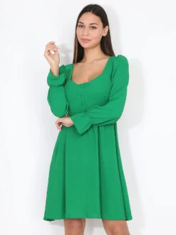 Robe Patineuse Style Corset