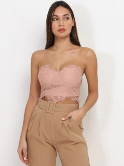 Top Bustier En Dentelle