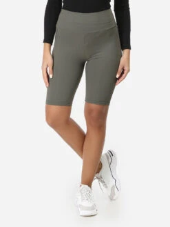 Cycliste Taille Haute Côtelé Grandes Tailles