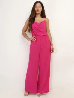 Combinaison Ample à Col Bénitier -Mode Étoilée Soldes Magasin T03 L82027 FSH 3