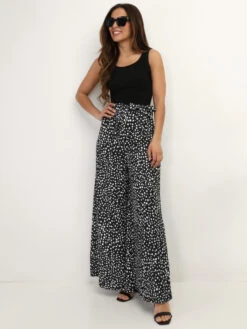 Combinaison Palazzo à Motif Pois