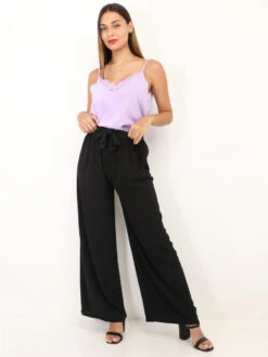 Top Caraco à Détail Dentelle -Mode Étoilée Soldes Magasin V03 23423 LTPRP 3