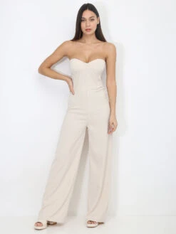 Combinaison Bustier Effet Corset -Mode Étoilée Soldes Magasin V11 15187 BGE 3