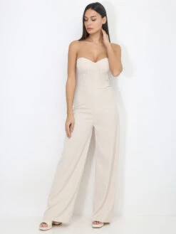 Combinaison Bustier Effet Corset -Mode Étoilée Soldes Magasin V11 15187 BGE 4