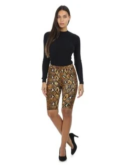 Cycliste à Imprimé Python -Mode Étoilée Soldes Magasin V19 12580 1 CML 3