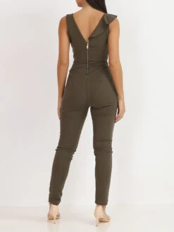 Combinaison à Volants -Mode Étoilée Soldes Magasin X07 3698 KHK 3