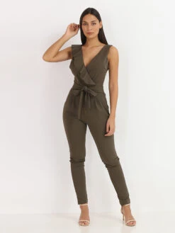 Combinaison à Volants -Mode Étoilée Soldes Magasin X07 3698 KHK 4